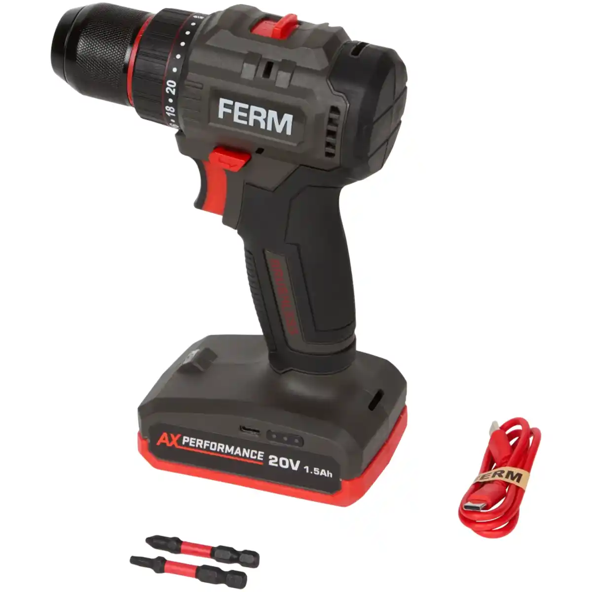 Bild 1 von FERM Akkubohrmaschine