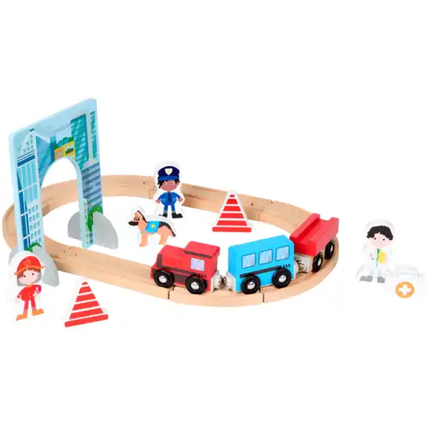 Bild 2 von Mini Matters Spielset Holzeisenbahn