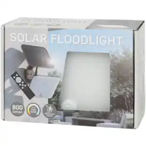 Solarflutlicht mit Sensor