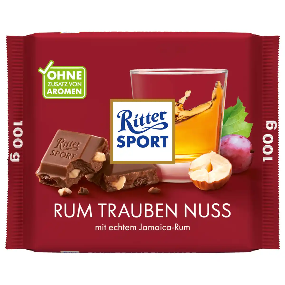 Bild 1 von Ritter Sport Rum Trauben Nuss 100g