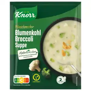 Knorr Feinschmecker Blumenkohl Broccoli Suppe 500 ml