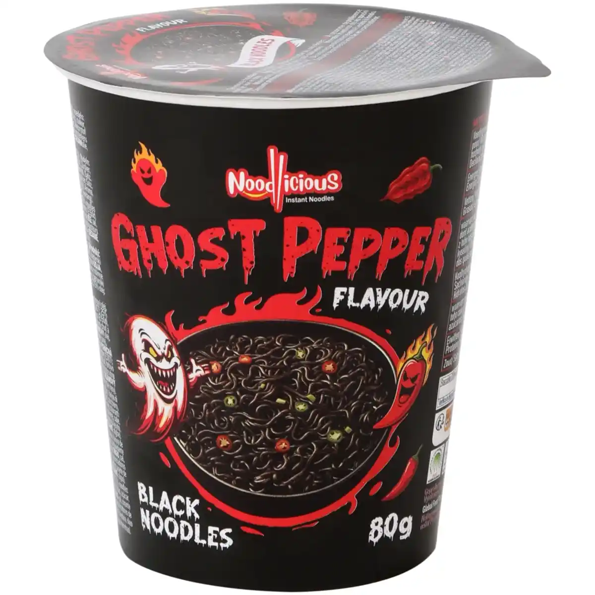 Bild 1 von Noodlicious Schwarze Nudeln Ghost Pepper