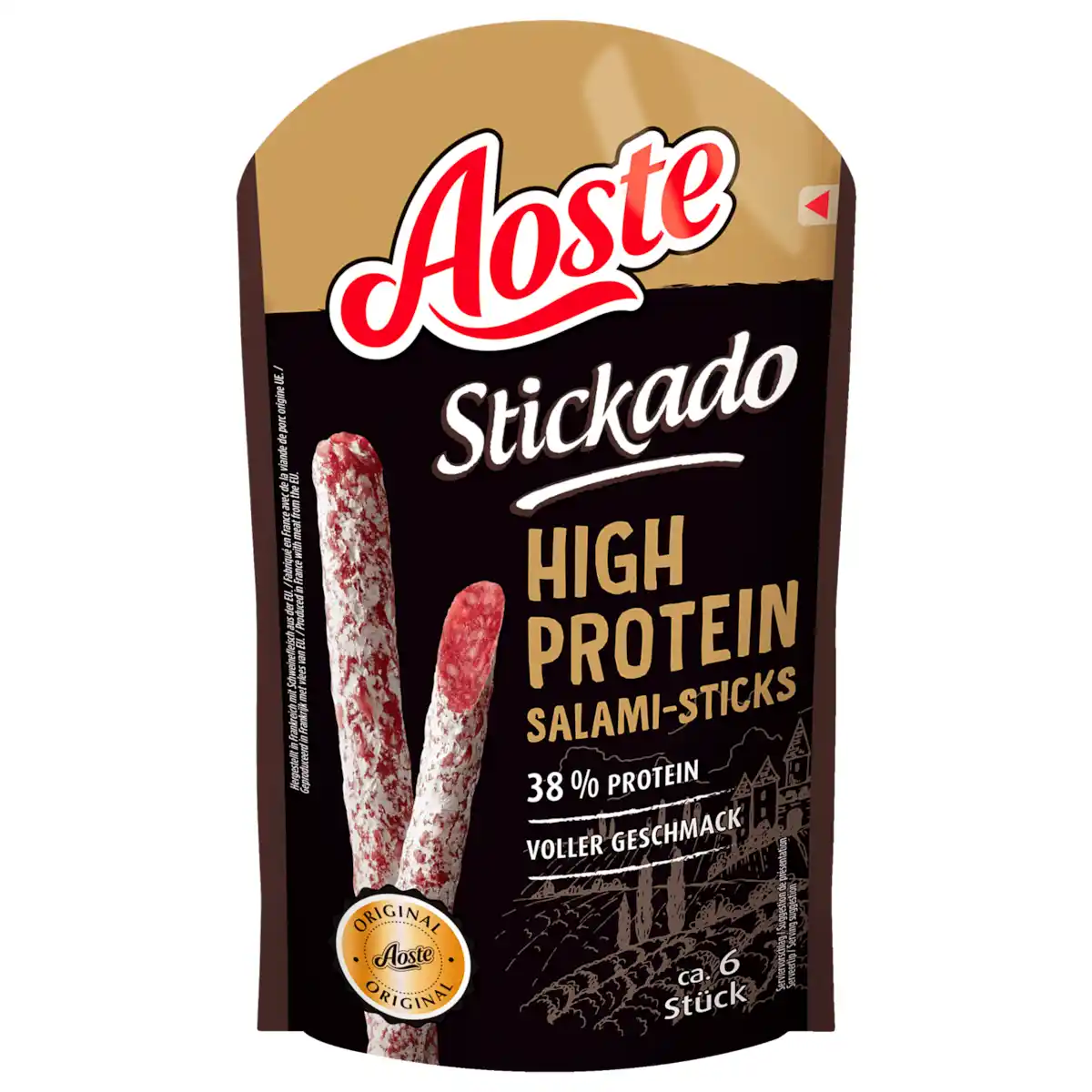 Bild 1 von Aoste Stickado Salami-Sticks 60g