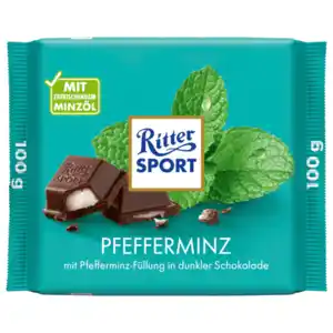 Ritter Sport Pfefferminz 100g