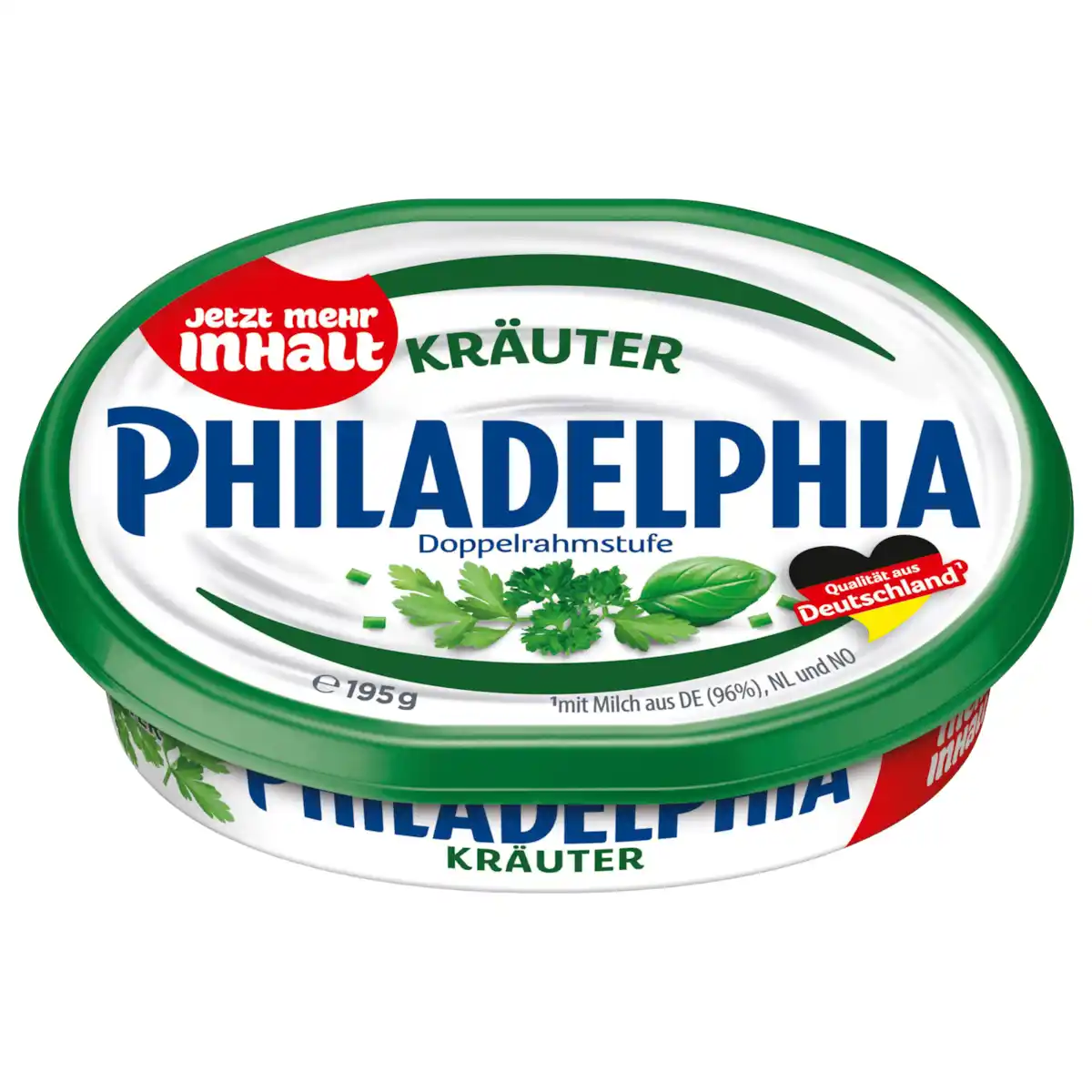 Bild 1 von Philadelphia Kräuter Doppelrahmstufe 195g