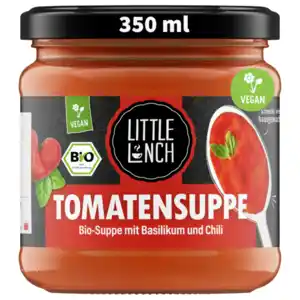 Little Lunch Bio Tomatensuppe mit Chili & Basilikum 350ml