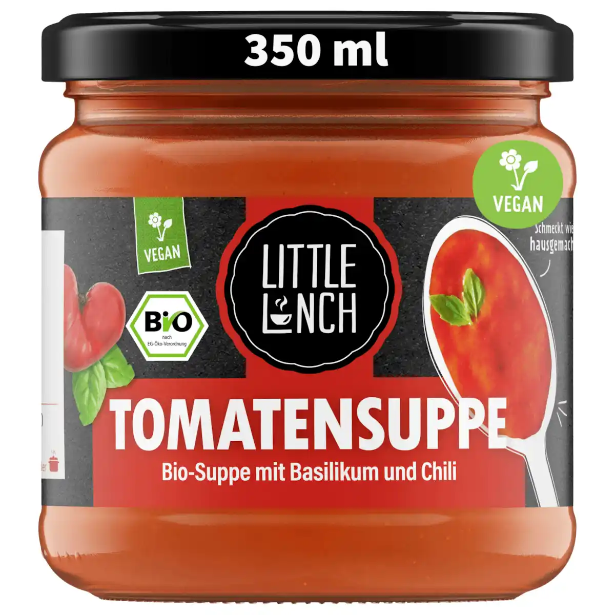 Bild 1 von Little Lunch Bio Tomatensuppe mit Chili & Basilikum 350ml