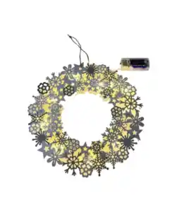 LED-Dekokranz Weihnachten