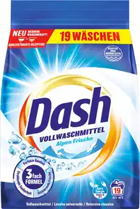 DASH Voll- oder Colorwaschmittel