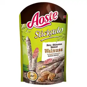 Aoste, Stickado, Walnuss, 70g