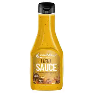 IRONMAXX Light Sauce 285 ml, Honey Mustard