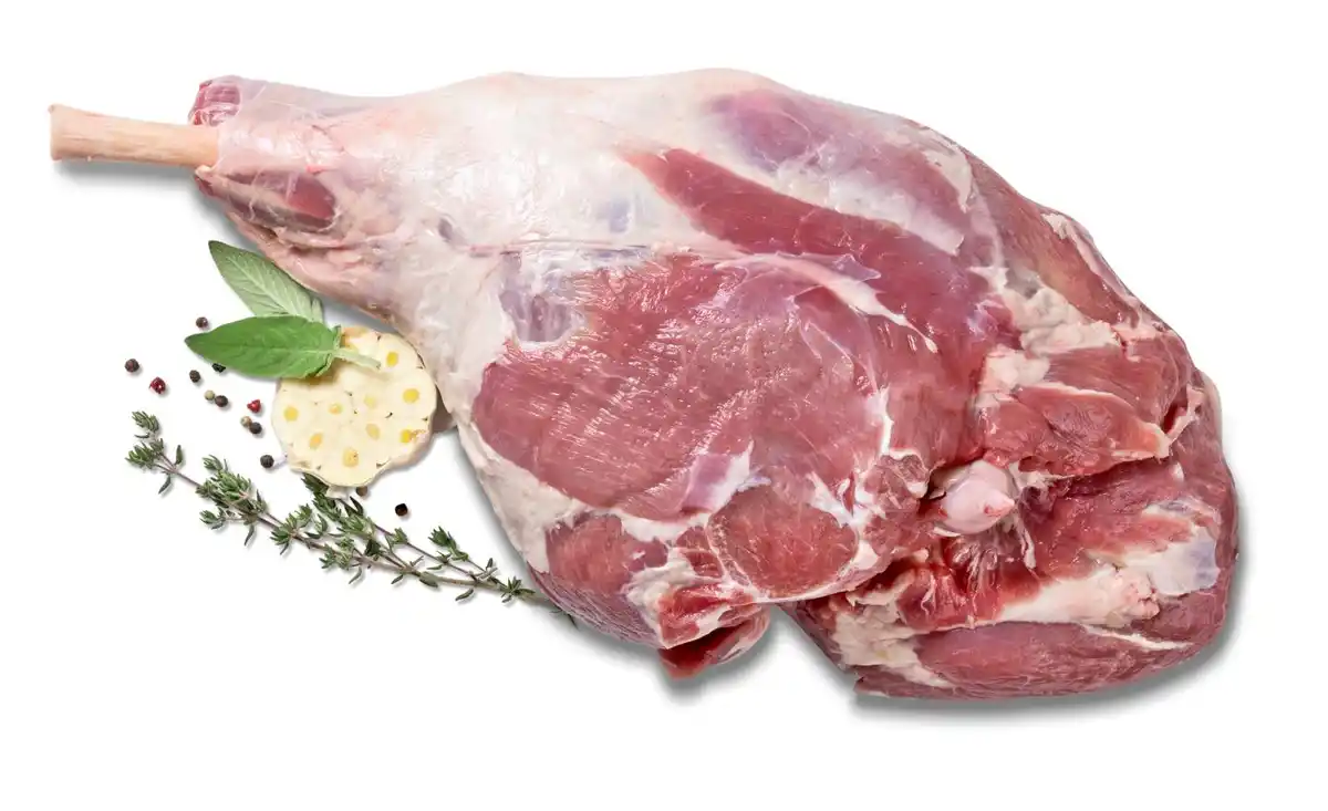 Bild 1 von Lammkeule mit Knochen, 100 g