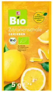 K-BIO Bio-Zitronen- oder -Orangenschale, 5-g-Packg.