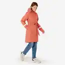 Bild 1 von BTWIN Regentrenchcoat City 940 wasserdicht Damen terracotta