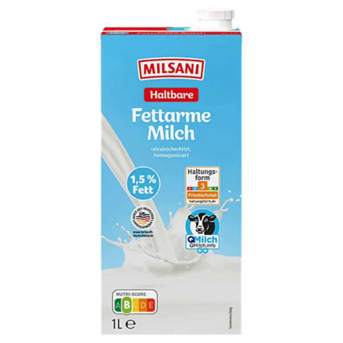 Bild 1 von MILSANI H-Milch 1,5 % 6 x 1 l