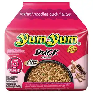 YUMYUM Instant Nudeln Multipack 300 g, 5er-Pack, Ente