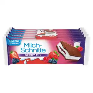 KINDER Milchschnitte Beeren-Mix 5 x 28 g