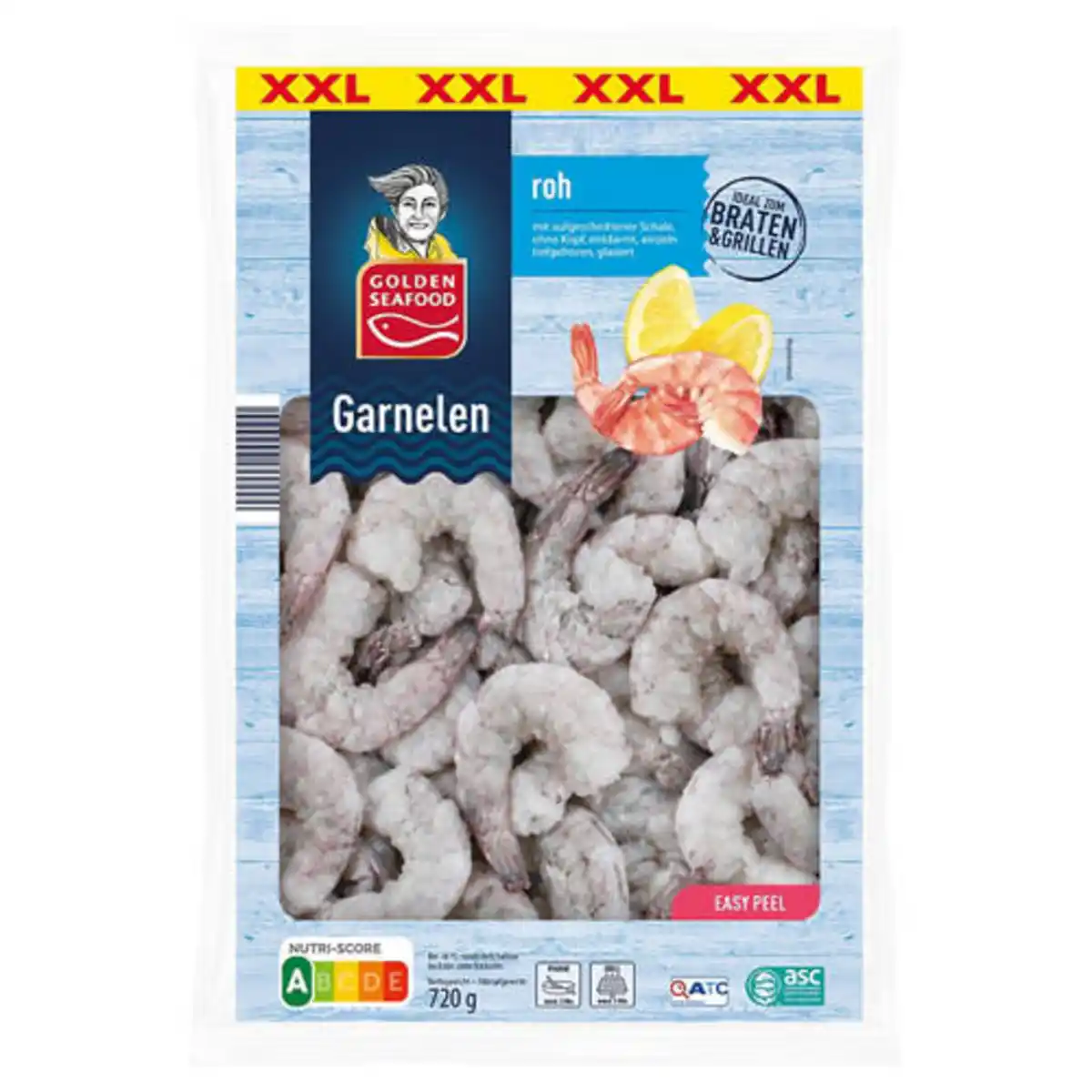 Bild 1 von GOLDEN SEAFOOD Garnelen 720 g