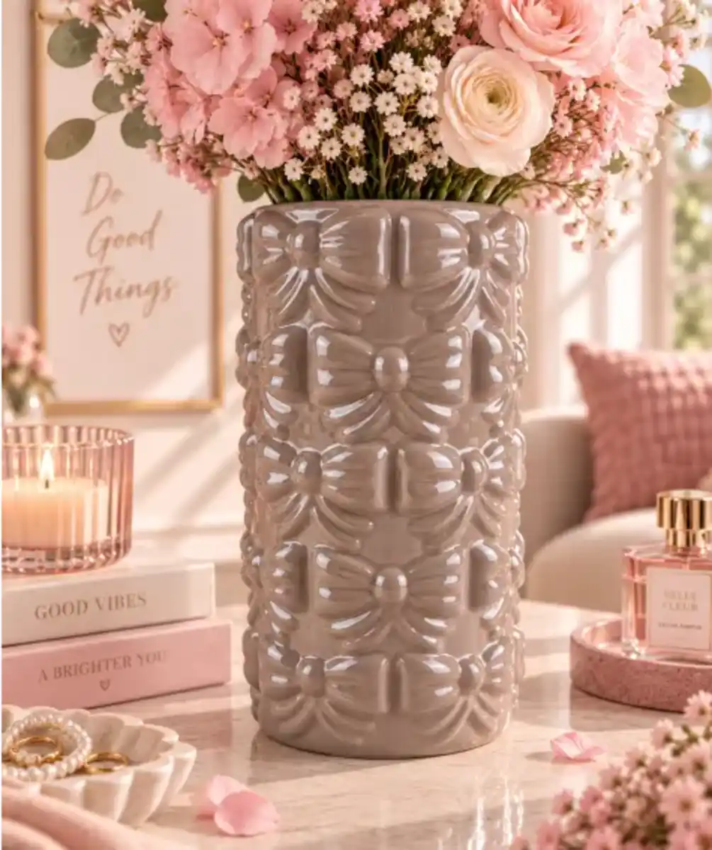 Bild 1 von Vase mit 3D-Schleifen