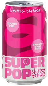 SUPER POP Limonade, 0,33-l-Dose