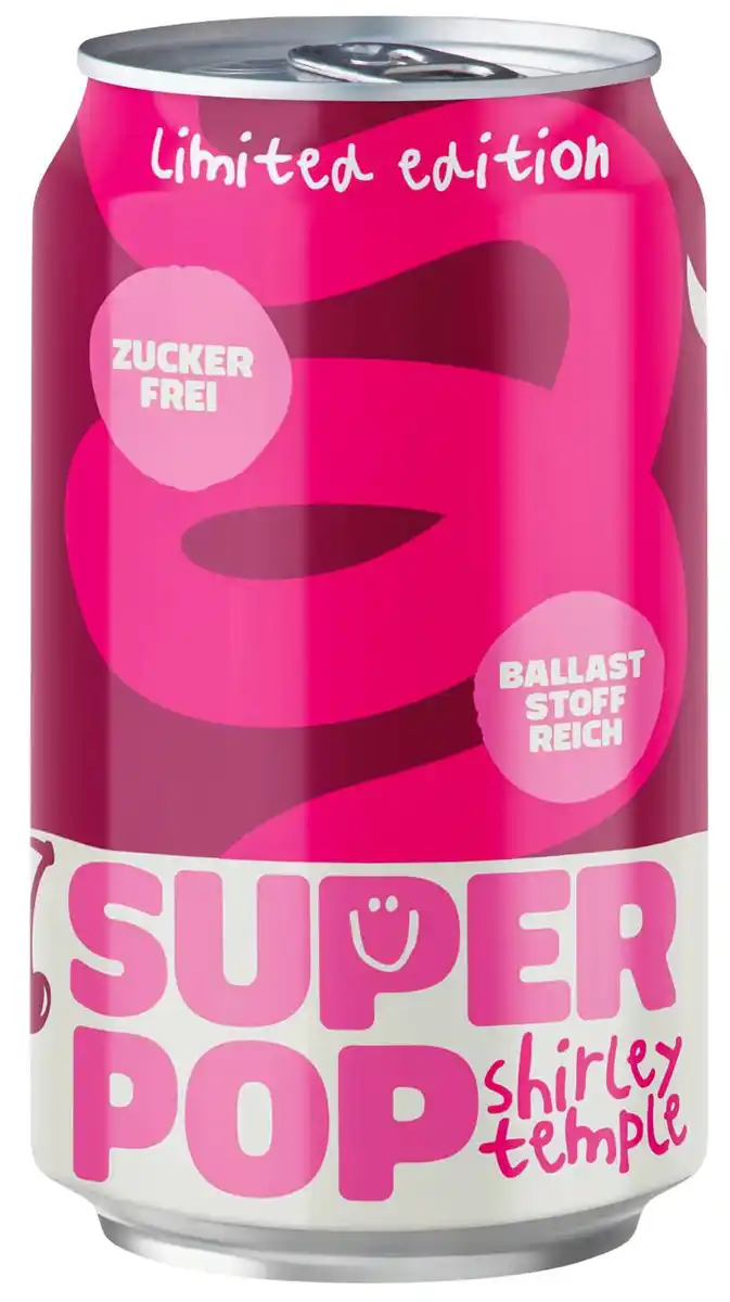 Bild 1 von SUPER POP Limonade, 0,33-l-Dose