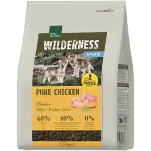 REAL NATURE WILDERNESS Trockenfutter Hund Junior Pure Chicken 2,5 kg