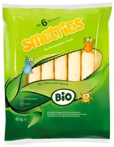 SMELTIES Bio-Maissnacks, 50 - 60-g-Packg.