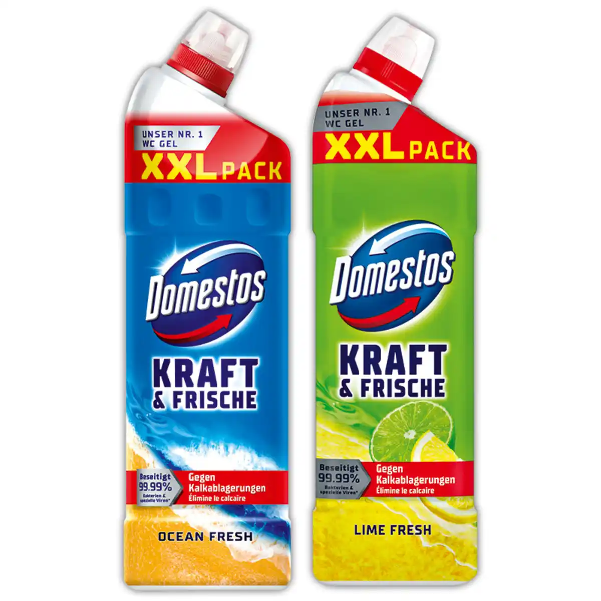 Bild 1 von Domestos Kraft & Frische WC Gel