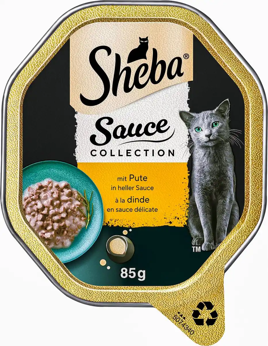 Bild 1 von SHEBA Katzenfutter, 85-g-Packg.