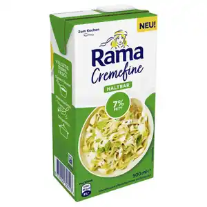 RAMA Cremefine haltbar 500 ml, 7 %