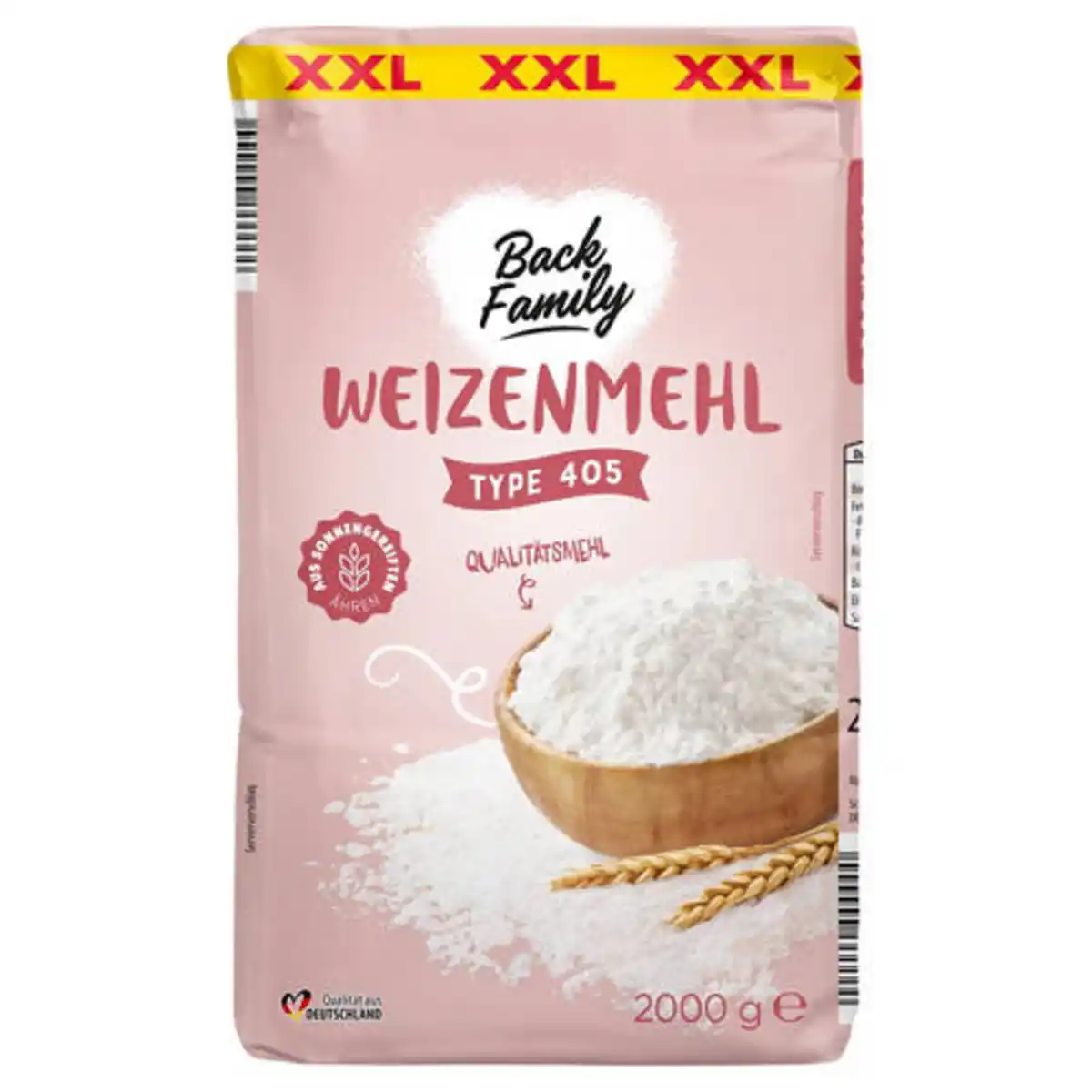 Bild 1 von BACK FAMILY Weizenmehl Type 405 2 kg