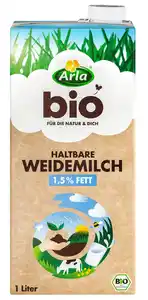 ARLA Bio-Weidemilch 1,5 % Fett, 1-l-Packg.