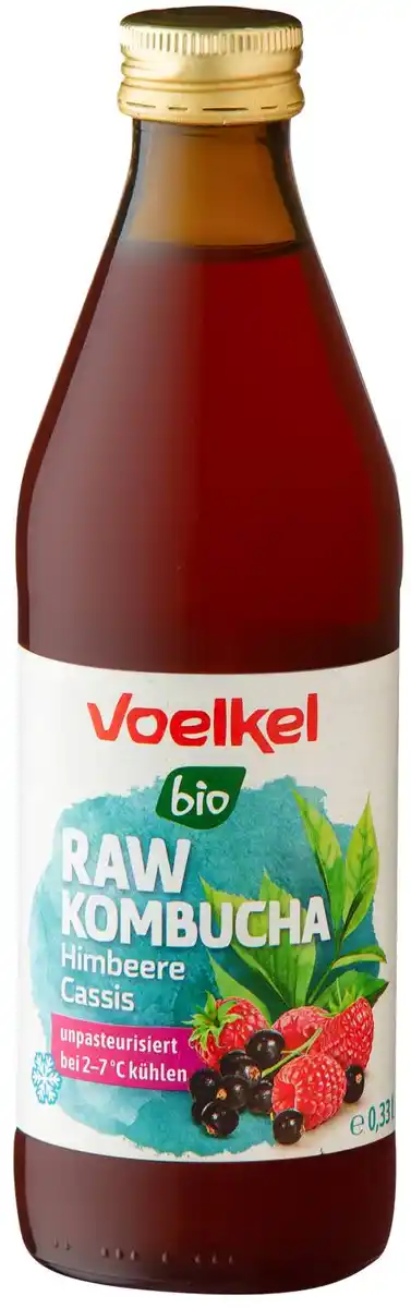 Bild 1 von VOELKEL Raw Bio-Kombucha, -Wasserkefir o. -Smoothie, 0,25 - 0,33-l-Fl.