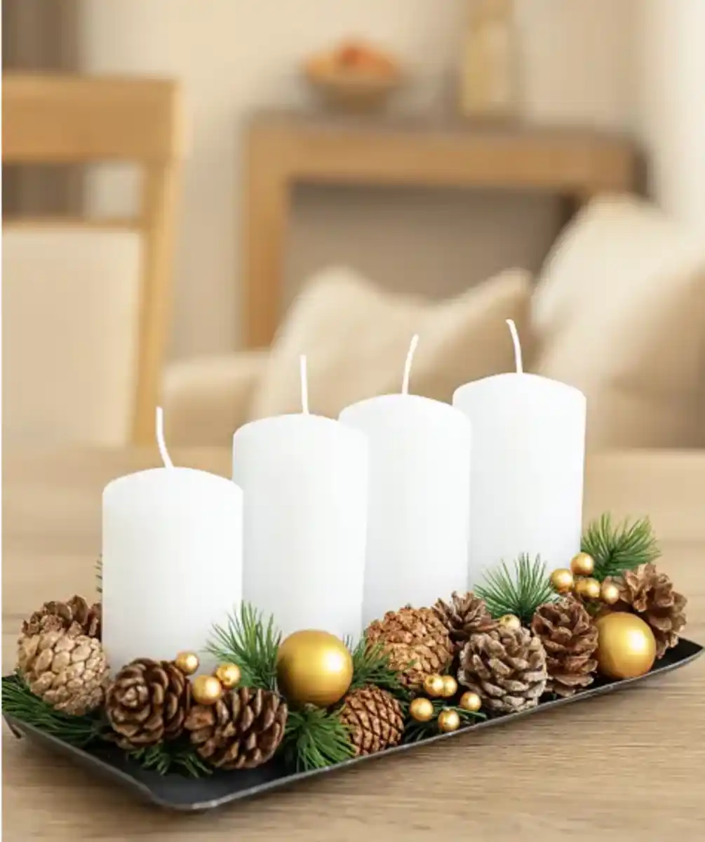 Bild 1 von Stumpenkerzen Weihnachten