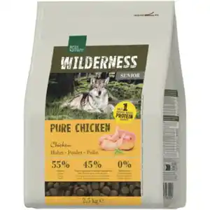 REAL NATURE WILDERNESS Trockenfutter Hund Senior Pure Chicken 2,5kg