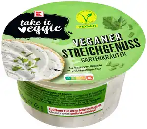 K-TAKE IT VEGGIE Veganer Streichgenuss, 150-g-Becher