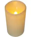Bild 1 von LED-Echtwachskerze mit Flackerlicht