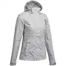 Bild 1 von QUECHUA Regenjacke Damen wasserdicht Wandern - MH100 grau