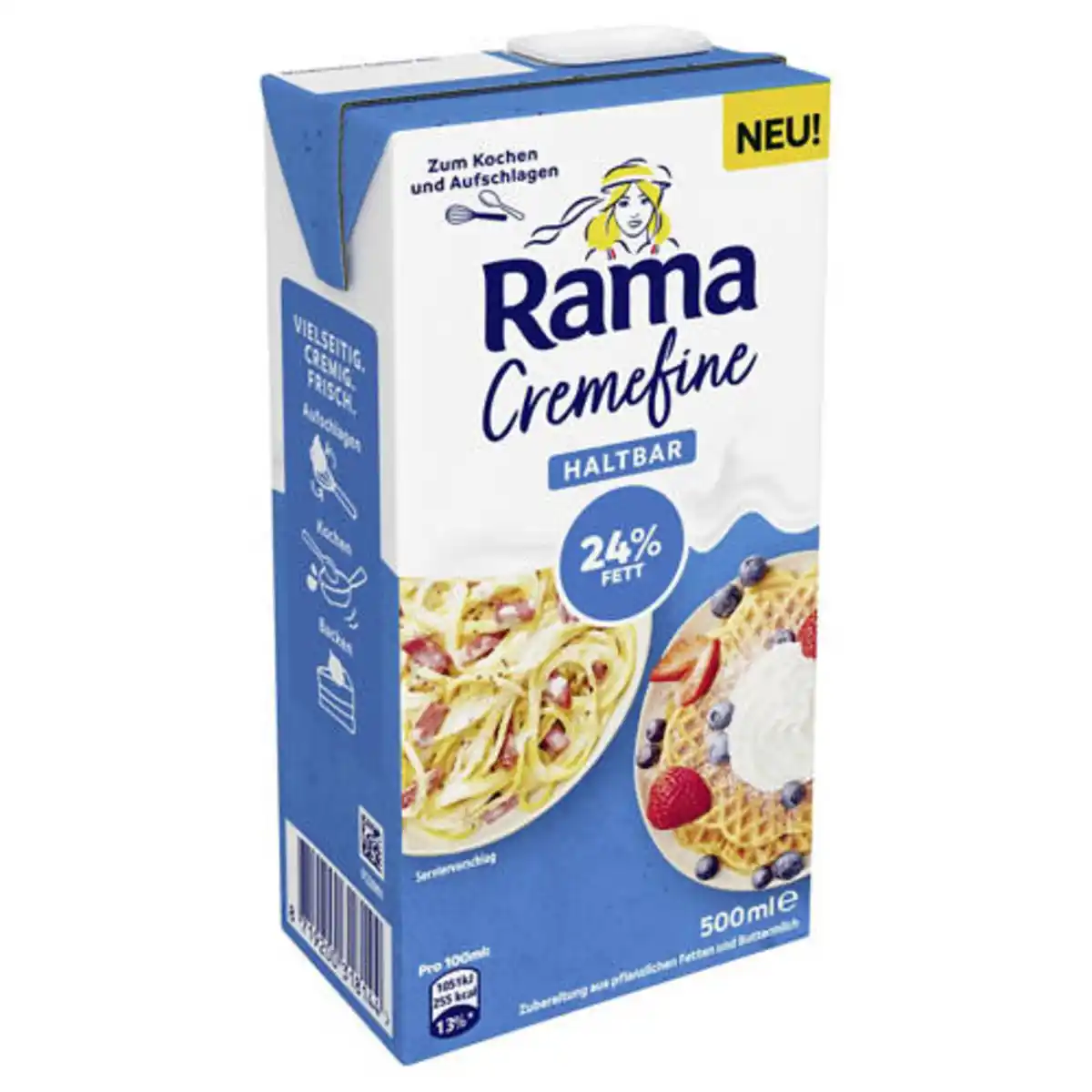 Bild 1 von RAMA Cremefine haltbar 500 ml, 24 %