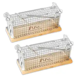 Gardigo Maus-Lebendfalle-Käfig 2er-Set