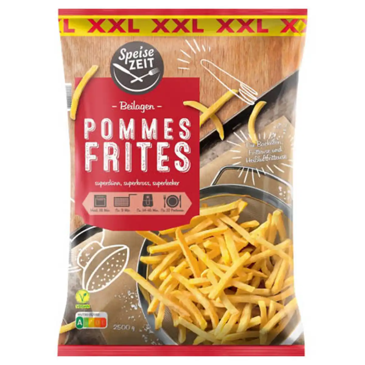 Bild 1 von SPEISEZEIT Pommes Frites 2,5 kg