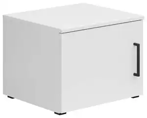 Aufsatzschrank Multistauraum Weiß hängend/stehend, Weiß