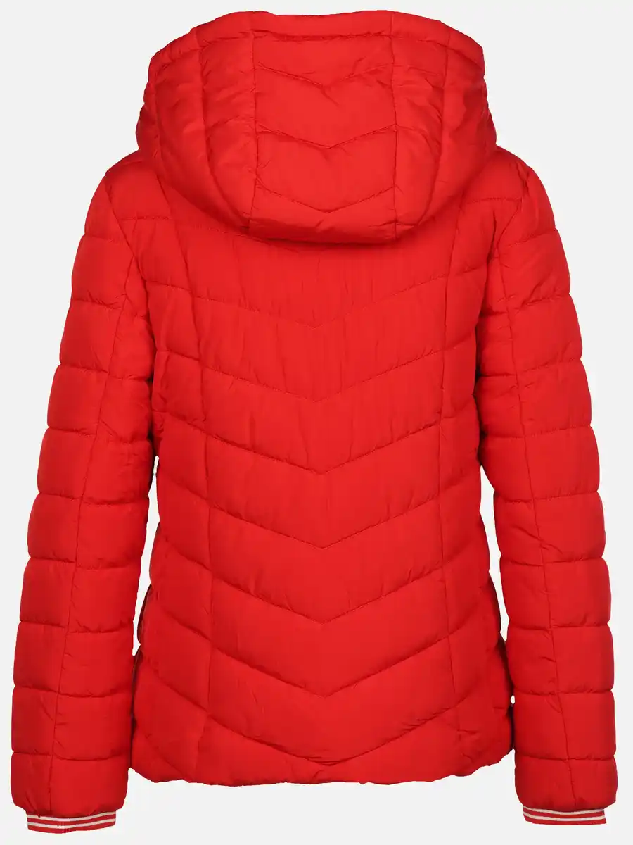 Bild 2 von Damen Steppjacke mit Kapuze Rot