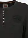 Bild 3 von Herren Henleyhirt mit aufgesetzter Brusttasche Schwarz