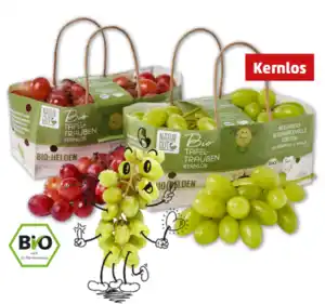 NATURGUT Kernlose Bio-Tafeltrauben*