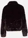 Bild 2 von Damen Kunstfell Jacke in kurzer Form Rot