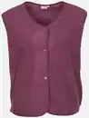 Bild 1 von Damen Teddy Weste Lila