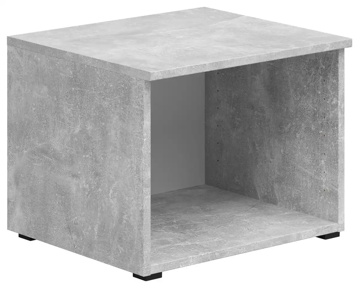 Bild 1 von Regalaufsatz Multistauraum Betonoptik, Grau