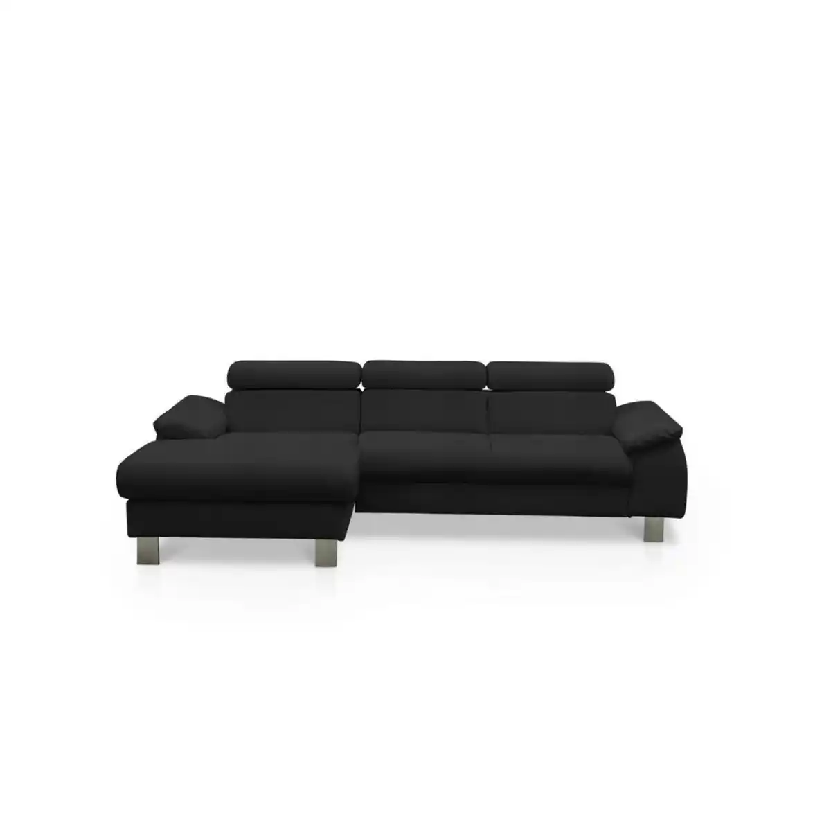 Bild 1 von Cotta Eckschlafsofa, Schwarz, Holz, Echtholz,Buche, 3-Sitzer, einzeln stellbar,L-Form, 244x166 cm, Wohnzimmer, Sofas & Couches, Wohnlandschaften, Ecksofas