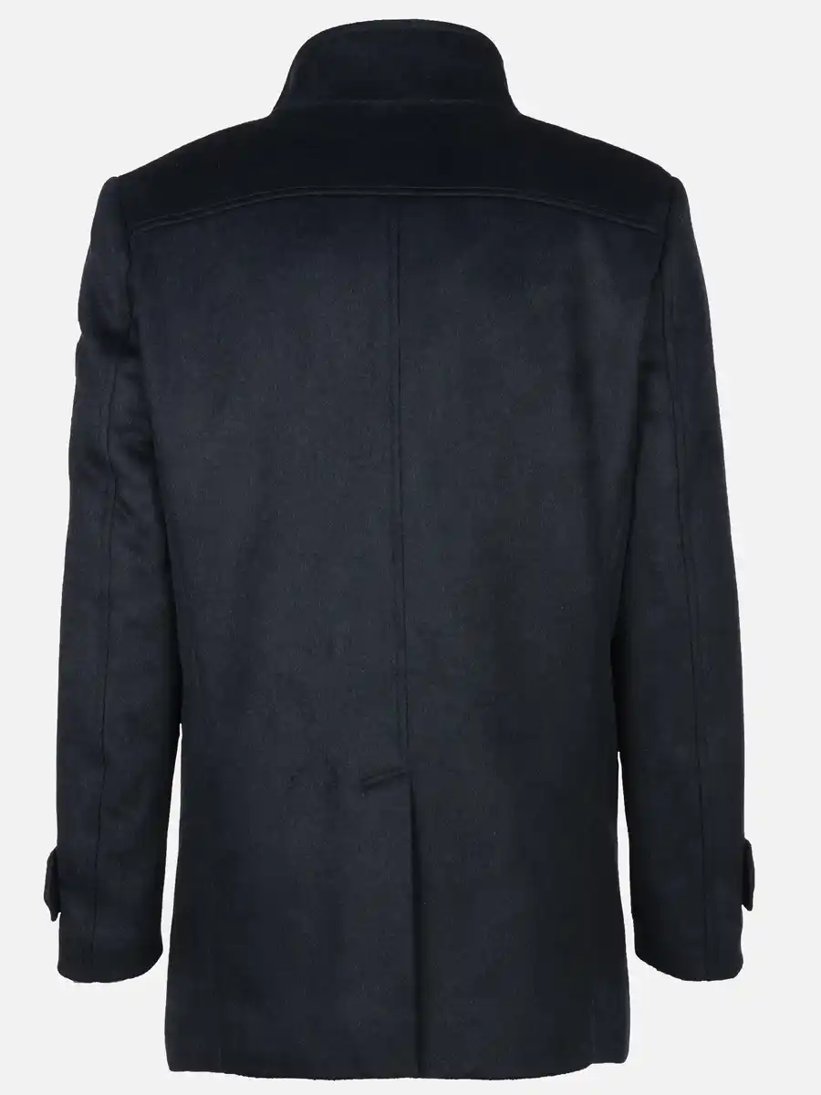 Bild 2 von Herren Wollmantel im 2in1 Look Blau